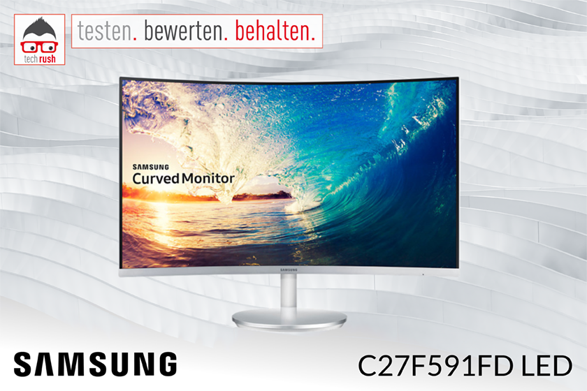 Produkttest Samsung C27F591FD LED Curved-Monitor