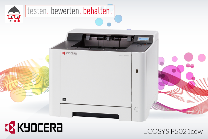 Produkttest Kyocera ECOSYS P5021CDW Farblaserdrucker