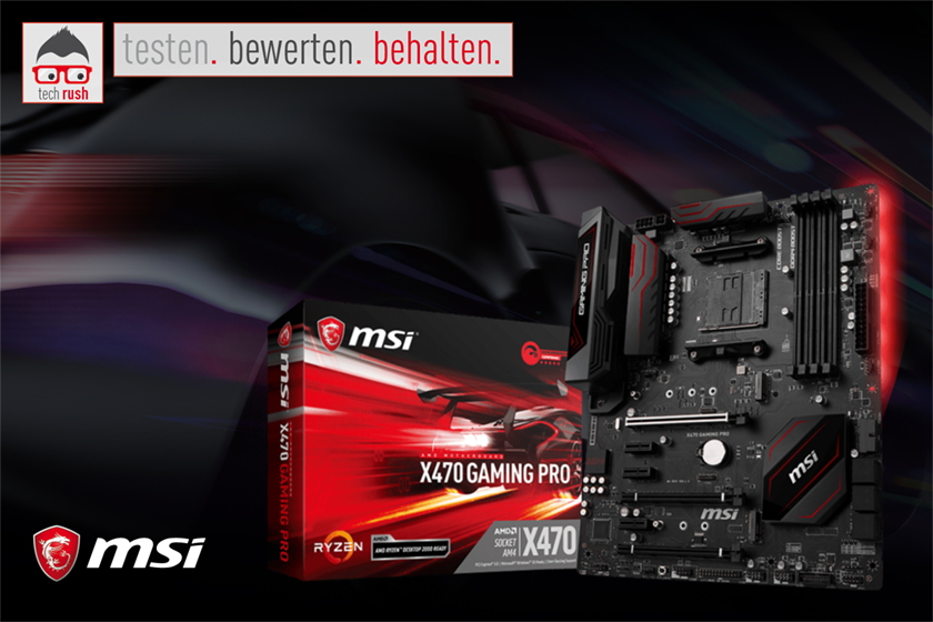 Produkttest MSI X470 GAMING PRO, Mainboard