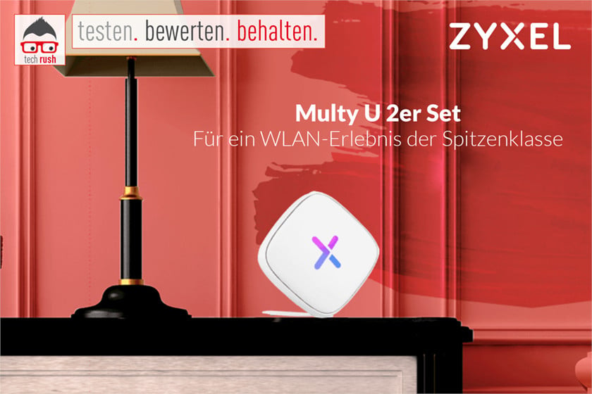 Produkttest Zyxel Multy U 2er Set, Mesh Router