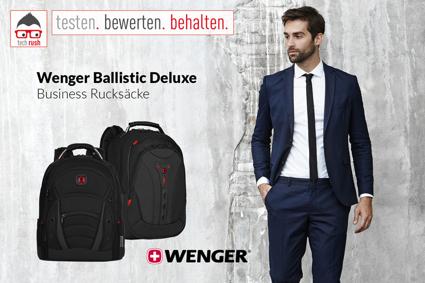 Produkttest Wenger Ballistic Deluxe, Rucksack