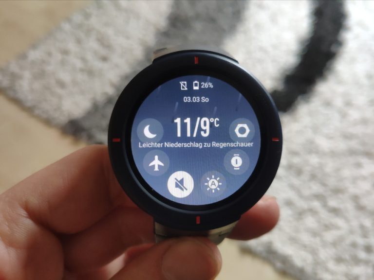 amazfit verge test