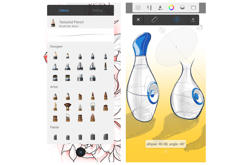 adding photos to autodesk sketchbook app