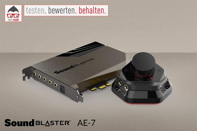 Creative Labs Sound Blaster AE-7, Soundkarte Test