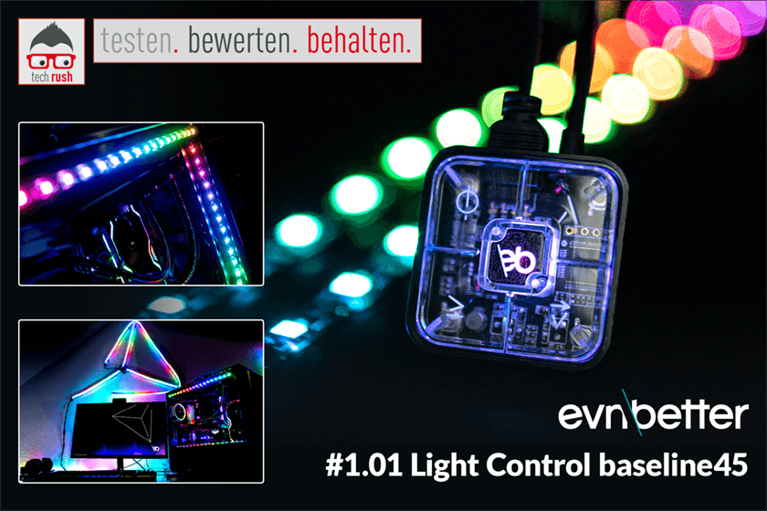 Produkttest evnbetter EVB #1.01 lightcontrol baseline45