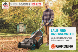 Produkttester gesucht Gardena Laub und Rasensammler