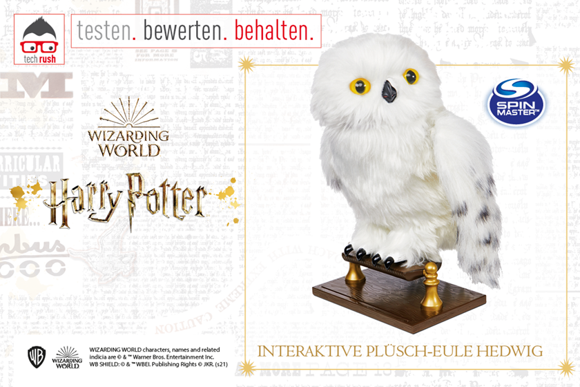 Interaktive Eule Spin Master Wizarding World Harry Potter Hedwig 