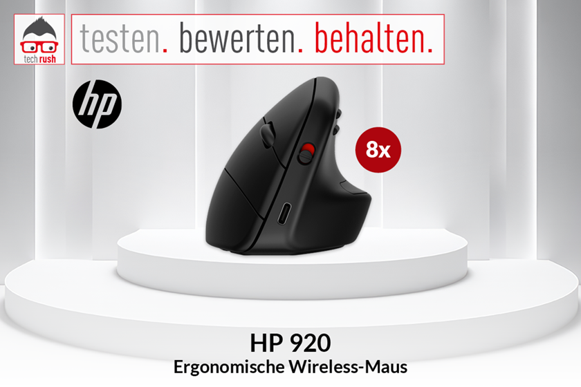 Jetzt Produkttester werden! 8 ergonomische Wireless-Mäuse von HP stellen sich dem Produkttest. Bewirb dich bei "Testen, Bewerten, Behalten"!
