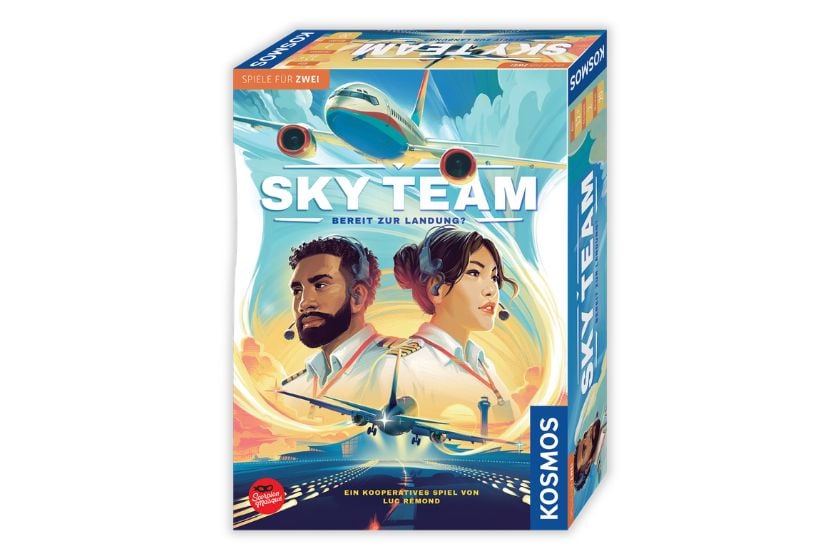 Abbildung des KOSMOS-Spiels "Sky Team" in seiner Verpackung